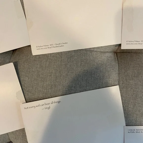 Set of 7 Vegetable Postcards by Artist Sydney Palmer - Picture 5 of 9